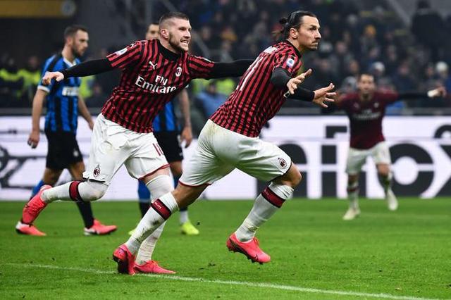  国际米兰客场逆转AC米兰，终结同城德比三连败  